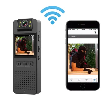 JOZUZE 1080P Wifi шағын камерасы портативті сандық бейне жазу құрылғысы Тозған полиция шағын дене камерасы Түнгі көру DVR миниатюралық бейнекамера