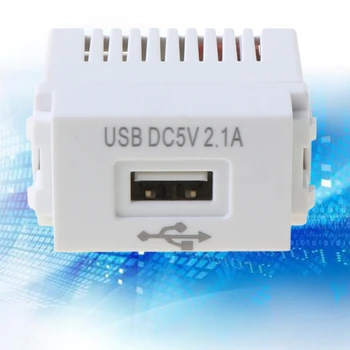 128Type 220V to 5V 2.1A USB интерфейс адаптерін ауыстыру модулі 2.1A USB зарядтау